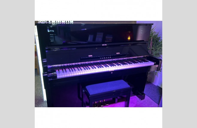 Used Technician Checked Yamaha Polished Ebony U1G Upright Piano - All Inclusive Premium Package (SN:676002) - Image 6